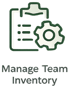 Manage Team Inventory
